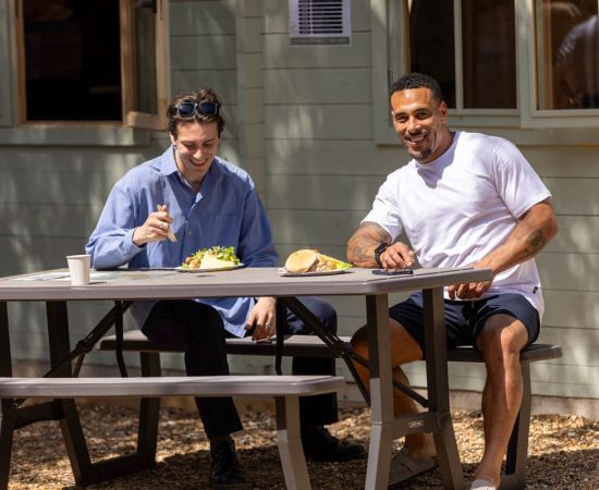 ex-clients-eating-table